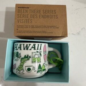 Starbucks Hawaii Green and White Mug Ornament